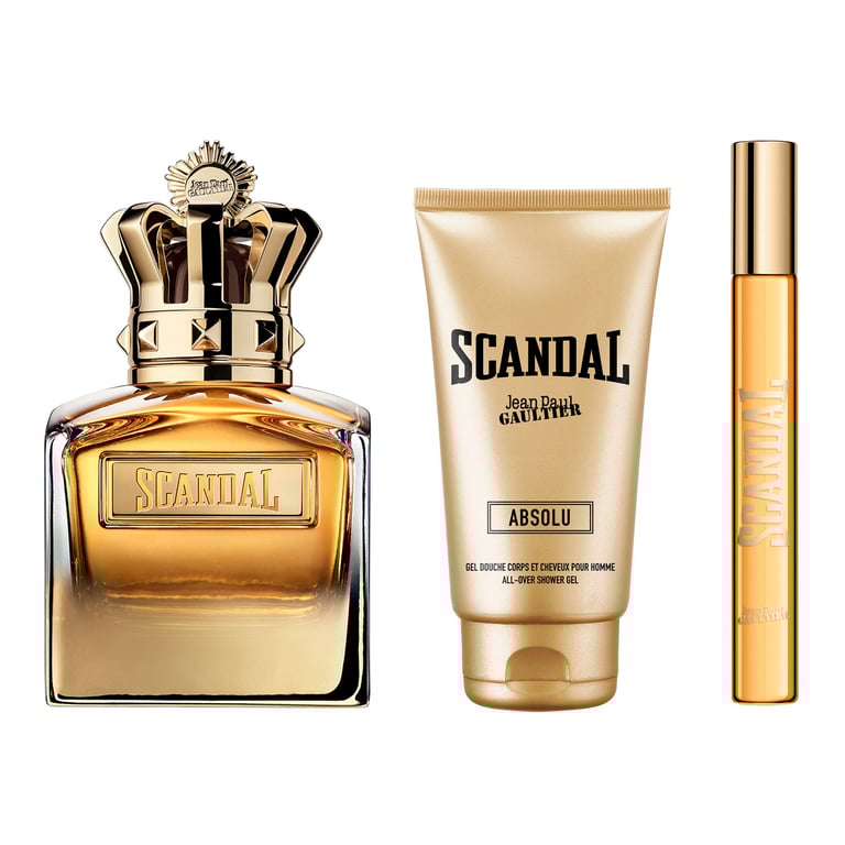 Scandal Absolu Parfum Concentré 100 ml + Mini 10 ml + Gel 75 ml Lot de Jean Paul Gaultier