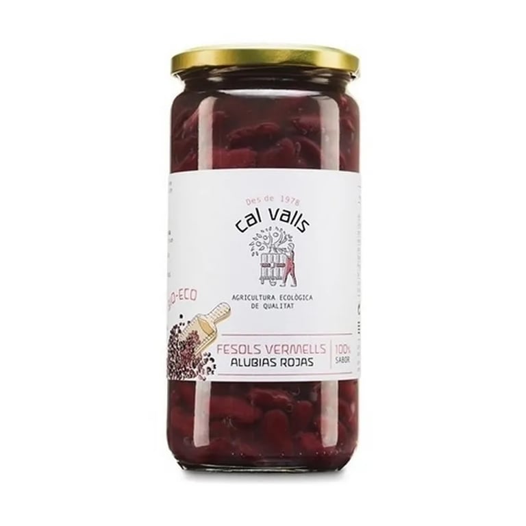 Alubias Rojas Cocidas Sin Gluten Eco Vegan