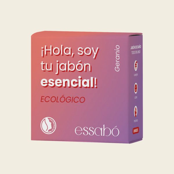 Jabón Ecológico Esencial Geranio