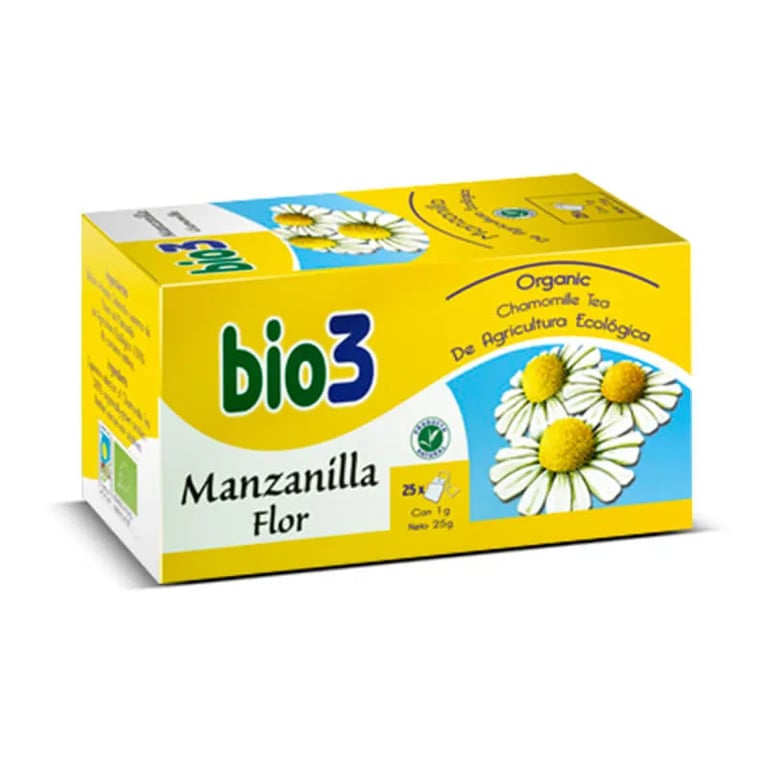 BIO3 MANZANILLA FLOR ECOLOGICO