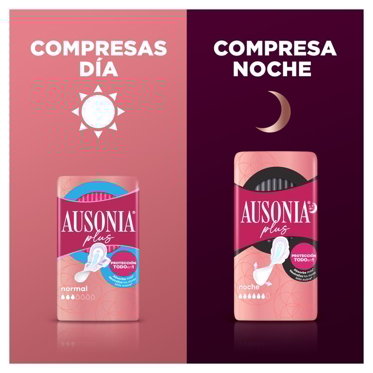 Ausonia Pensos Higiénicos Ultra Finos Proteção Tudo Em 1 Super 14 Unds da Ausonia