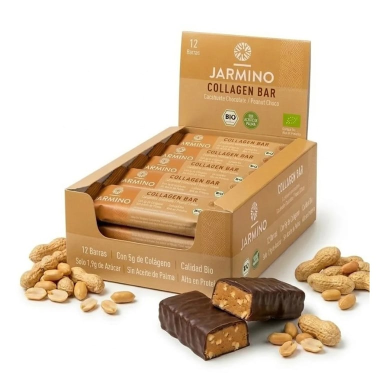 Barrita de Colágeno & Proteica Cacahuetes y Choco