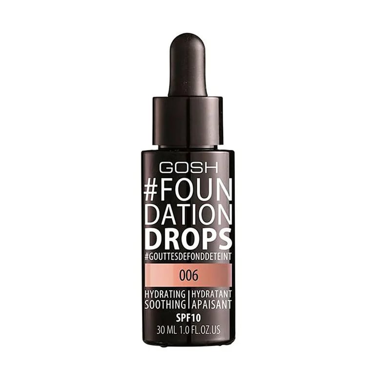 FOUNDATION DROPS hydrating SPF10 #006-tawney