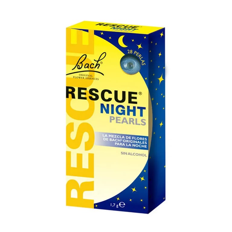 FLORES DE BACH ORIGINALES RESCUE NIGHT PERLAS