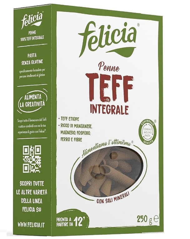 Penne de Teff Integral