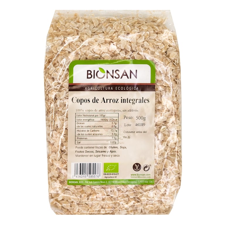 Flocons de Riz Complet Bio