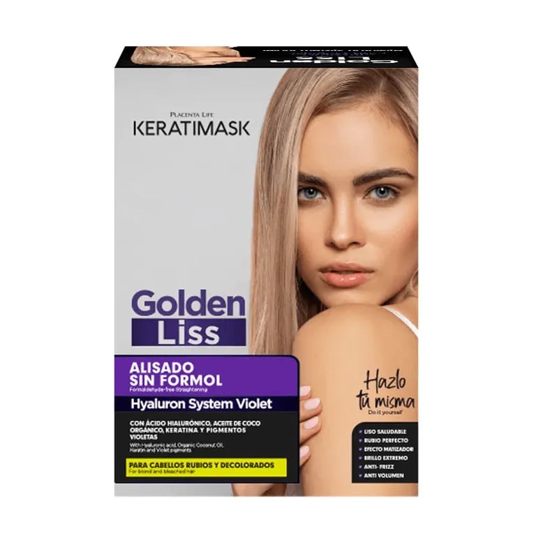 Keratimask Stiratura Golden Liss