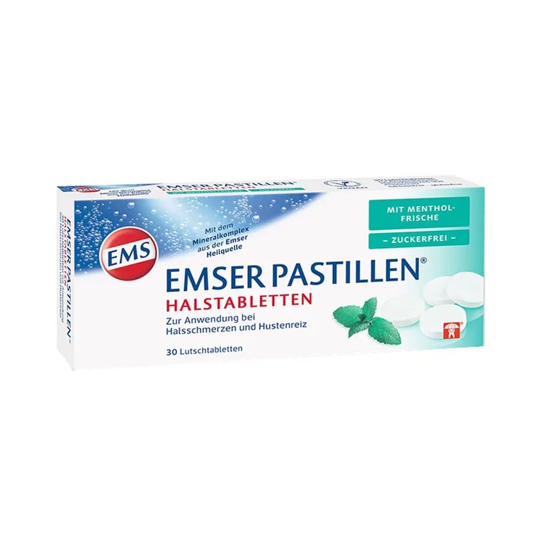 Emser Pastillas Mentol Sin Azúcar