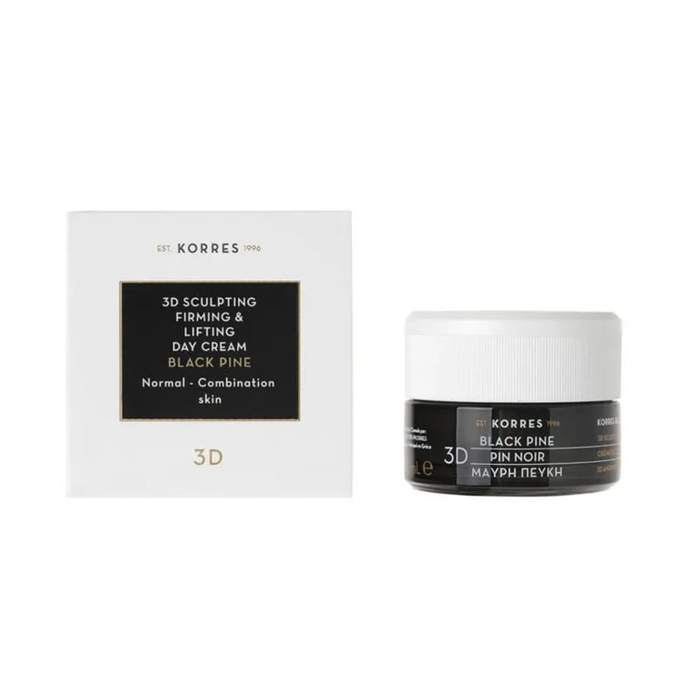3D Pino Negro Crema De Día Moldeado