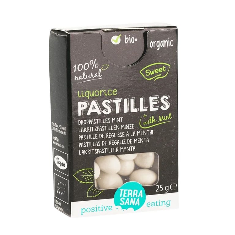 Pastilles Réglisse Menthe Bio