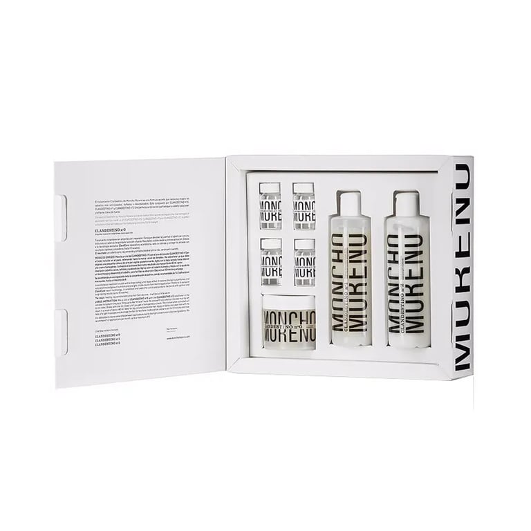 Set Peluquería Clandestino Lote 7 Piezas Champú 200 ml