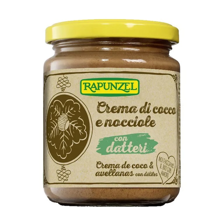 Crème Coco Noisettes Dattes Rapunzel