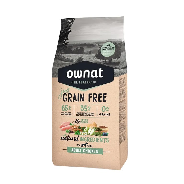 Just Grain Free Pienso Perro Adulto Pollo