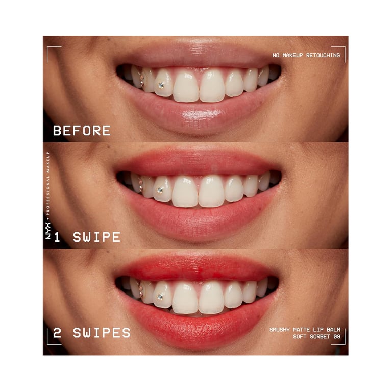 Lip Balm Smushy Matte #03 Sweet Smack de NYX