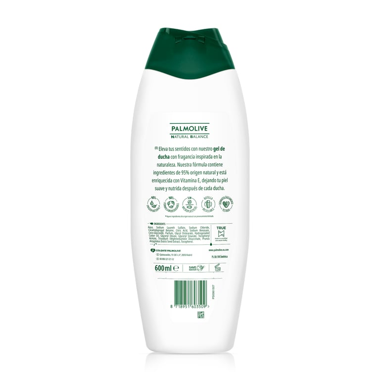 Natural Balance Duschgel für empfindliche Haut 600 ml von Palmolive