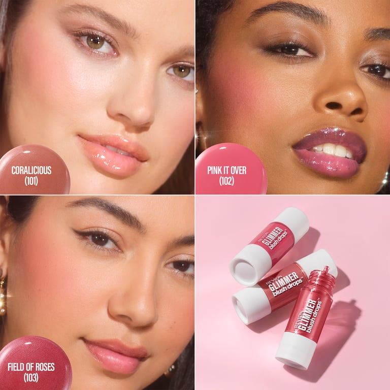 Glimmer Blush Drops #Coralicious de Revlon
