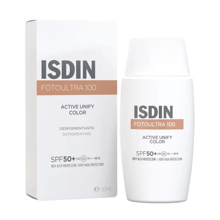FOTOULTRA 100 ISDIN ACTIVE UNIFY COLOR FUSION FLUID SPF50+