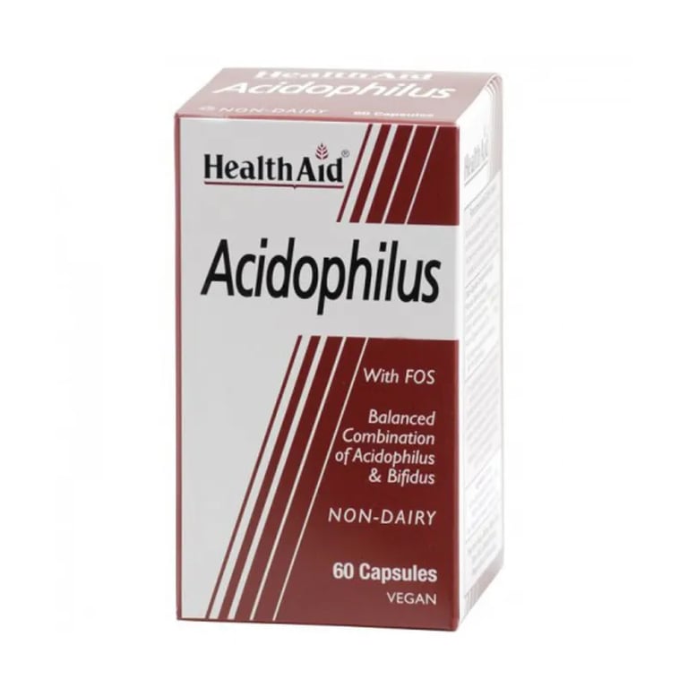 ACIDOPHILUS CON FOS 60 Tabletas