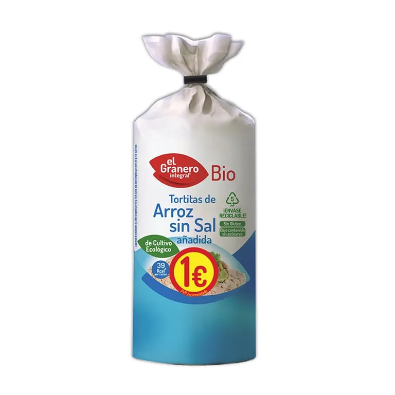 Galettes De Riz Bio Sans Sel Ajouté