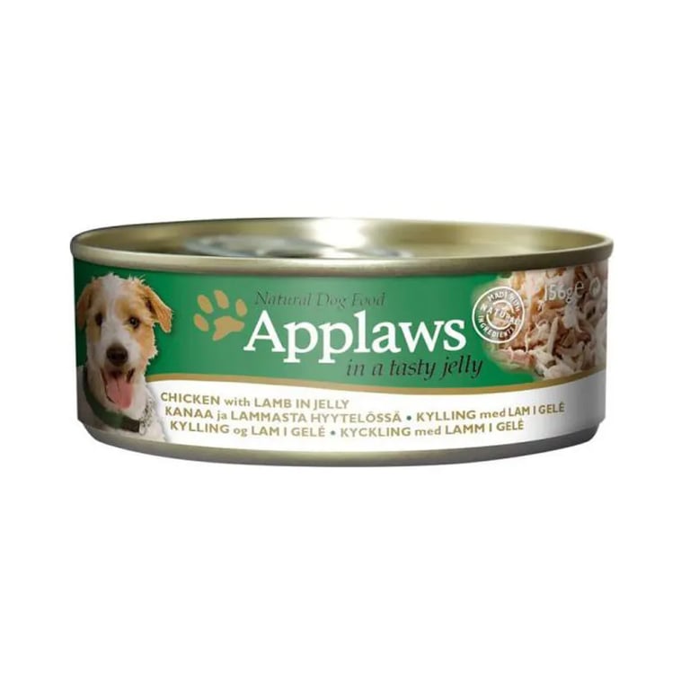 Dog Dose Nassfutter für Hunde Huhn mit Lamm in Gelee