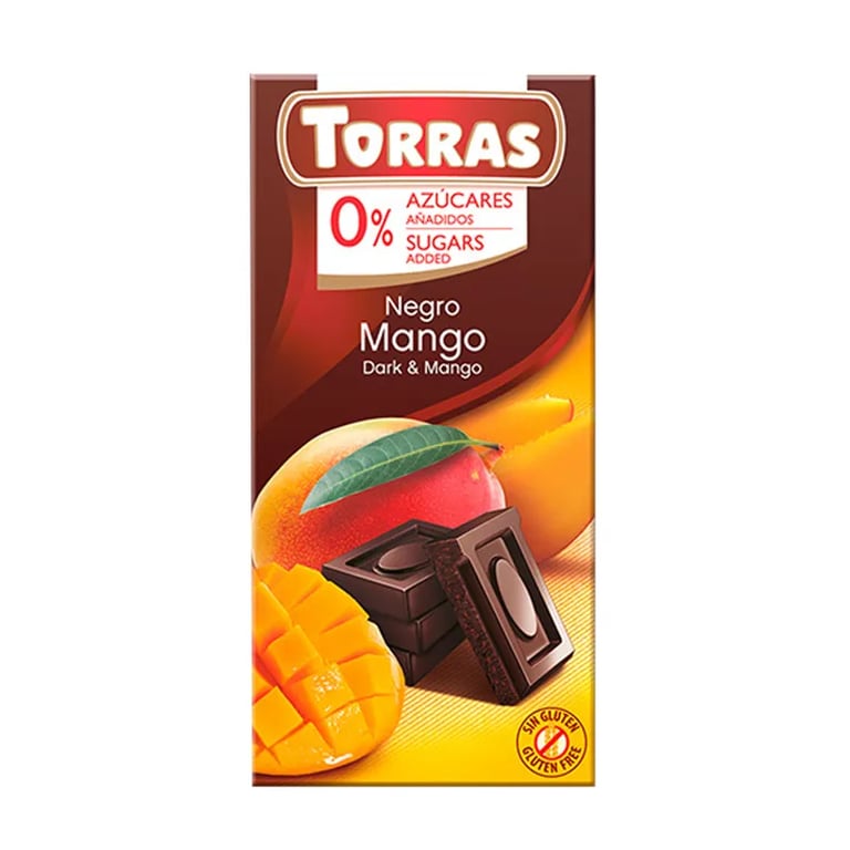 Chocolate Negro Con Mango