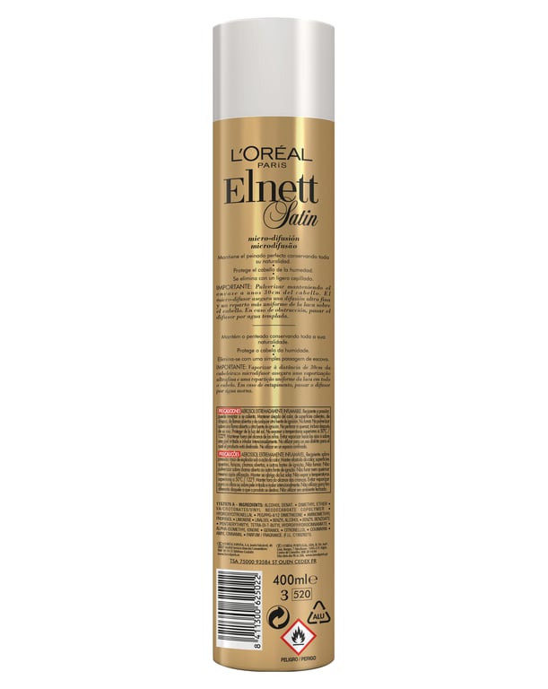 Elnett Lack Starker Halt 400 ml von L'Oreal Expert Professionnel