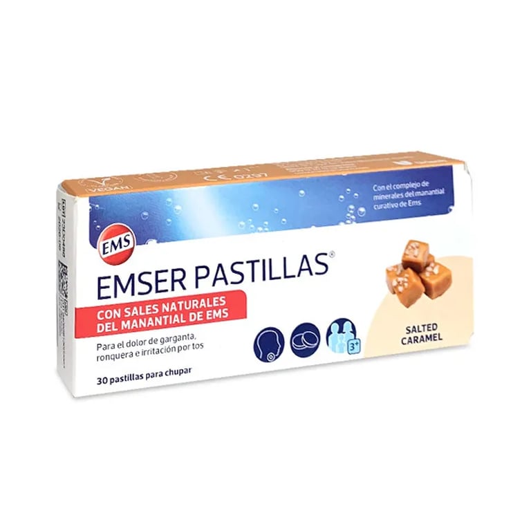 Emser Pastillas Caramelo Sal