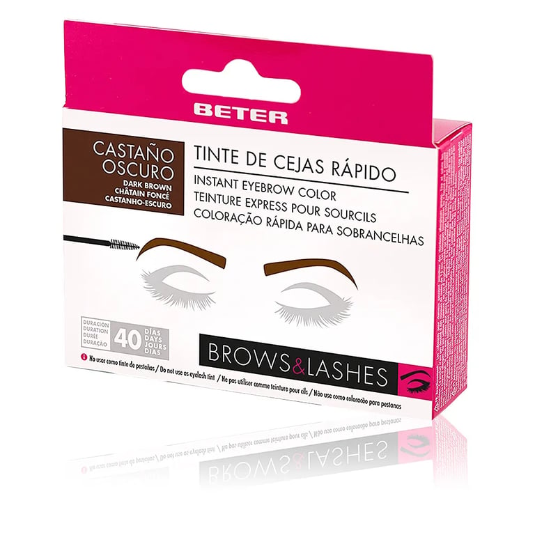 Brows&Lashes Tinte de Cejas Rápido #Castaño Oscuro