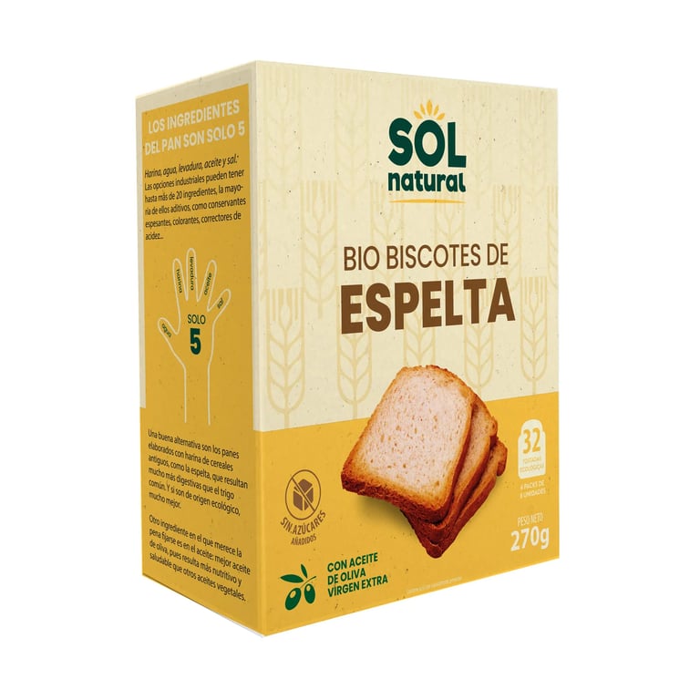 Biscuits d'épeautre bio