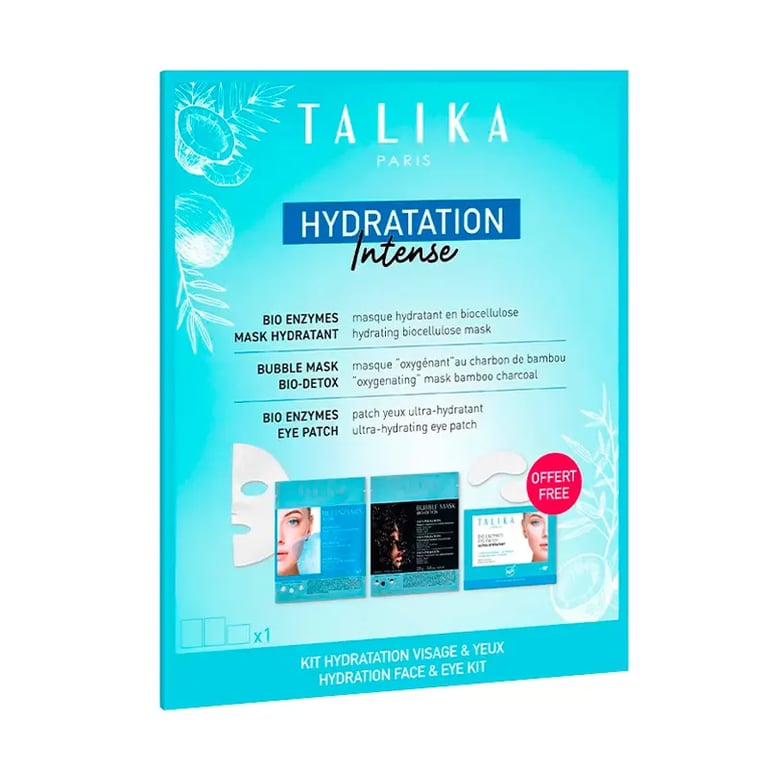 Hidratación Intensa Kit 3 Piezas Mascarilla Bubble