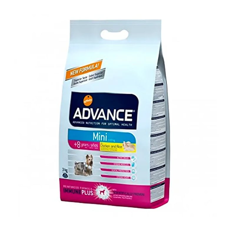 Mini Senior +8 Hundefutter Huhn Reis