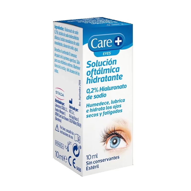 Solución Oftálmica Hidratante 0,2% Hialuronato De Sodio