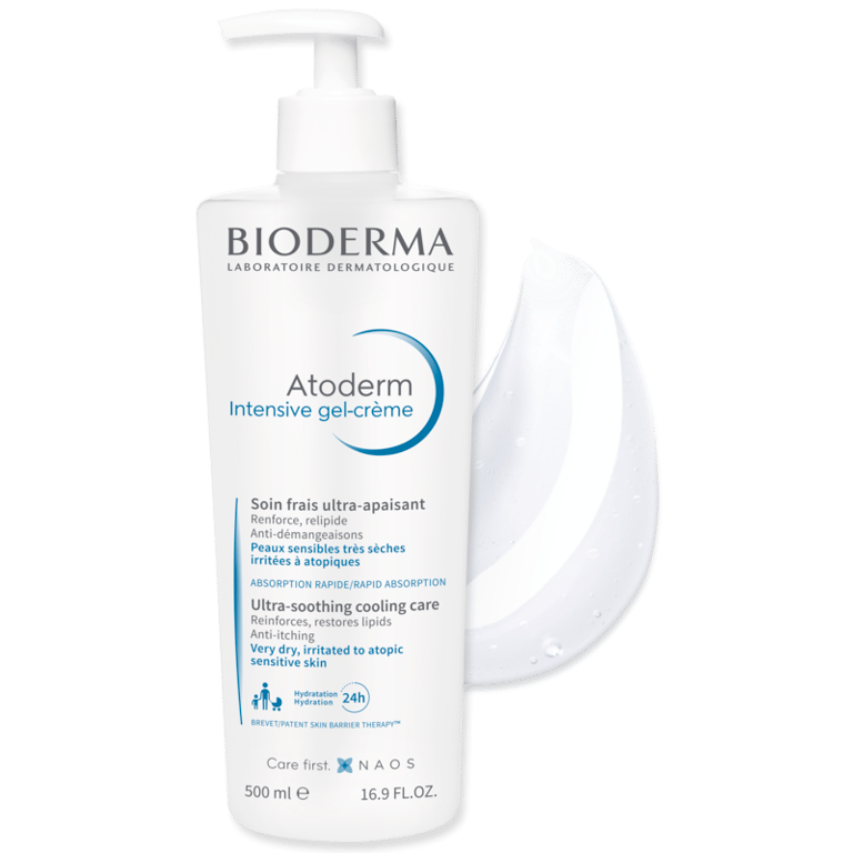 Atoderm Intensive Gel Crema  Cuidado Pieles Atópicas 500 ml de Bioderma
