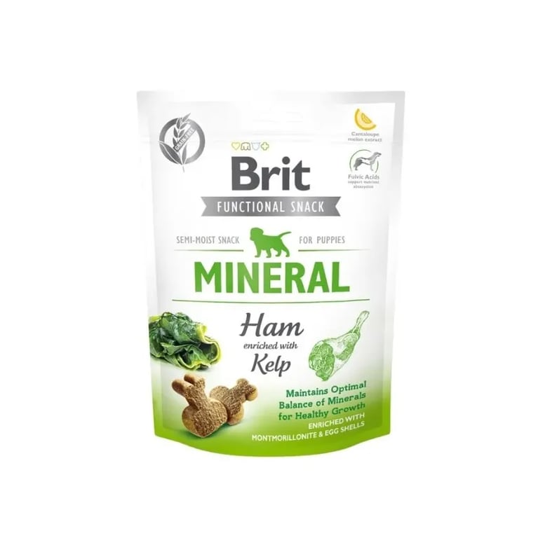 Functional Snack Mineral Dog Puppy Jamón Kelp