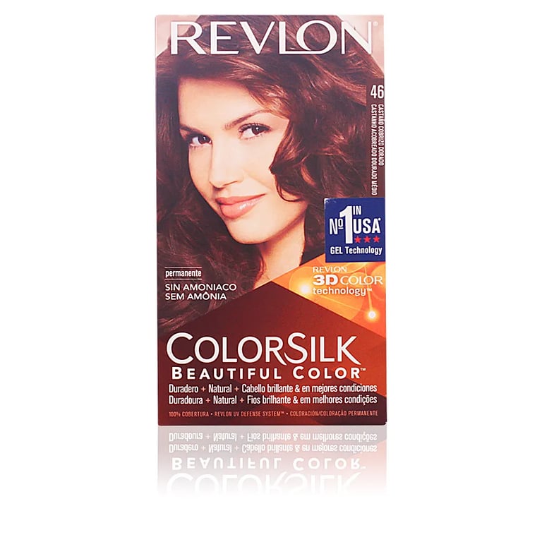 Colorsilk Tinte #46-Castaño Cobrizo Dorado