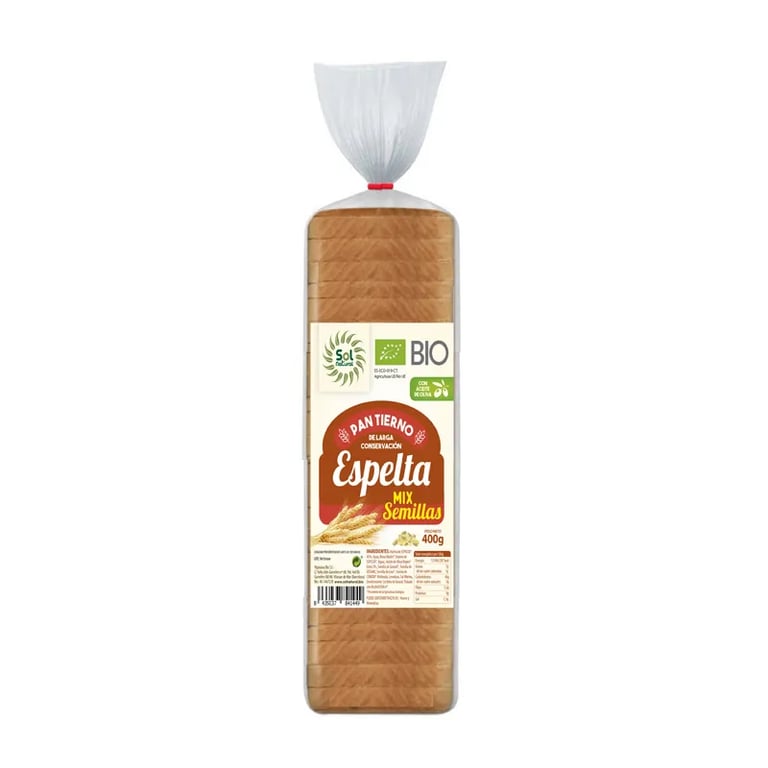 PAN TIERNO ESPELTA INTEGRAL MOLDE BIO
