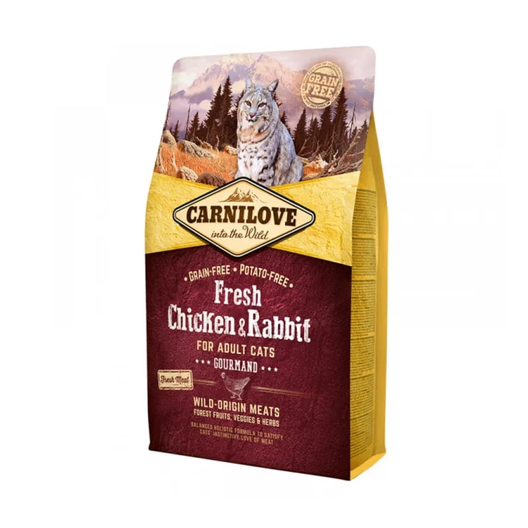 Katzenfutter für Erwachsene Fresh Huhn und Kaninchen