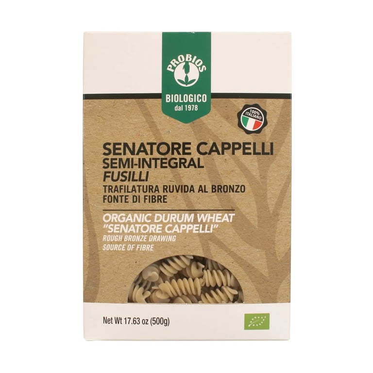 Fusilli De Trigo Semiintegrales Bio