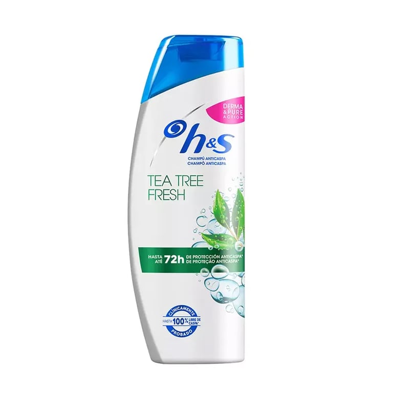 H&S Shampooing Tea Tree Fresh Nettoie & Purifie