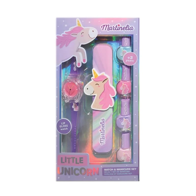 Little Unicorn Watch& Manicure Set 6 Stück