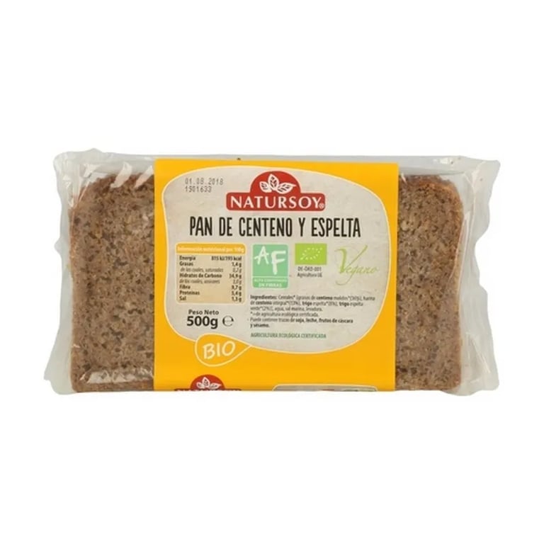 Pain de seigle et d'épeautre Bio Vegan