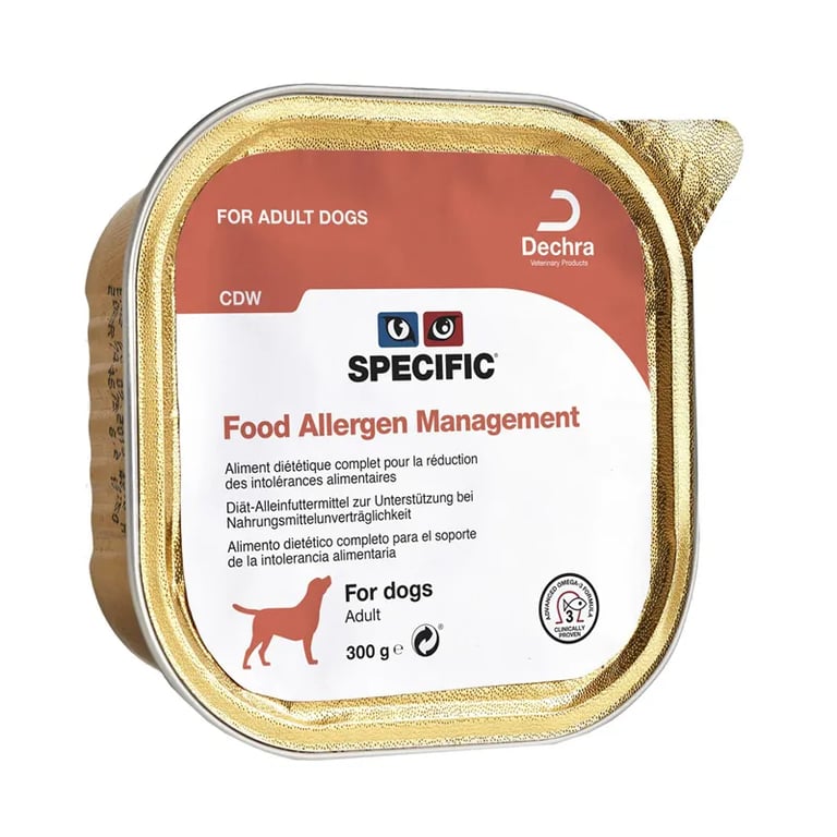 Dogs Adult CDW Food Allergen Management