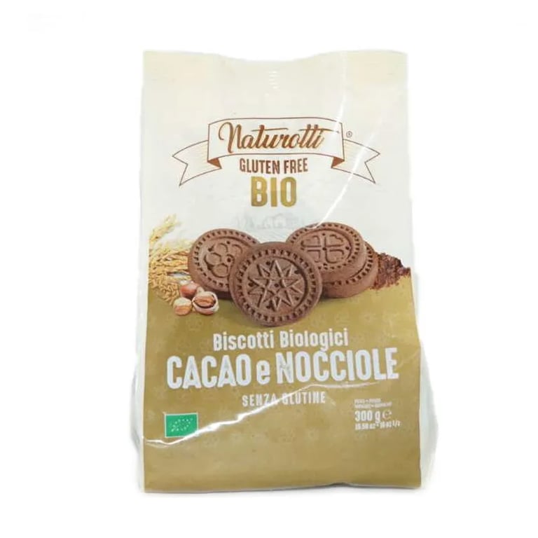 Bolachas Com Cacau E Avelã Sem Glúten Bio