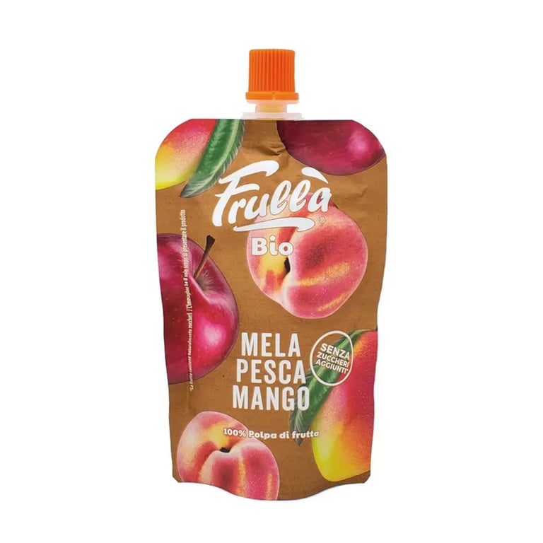 Puré De Maçã Pêssego E Manga Bio
