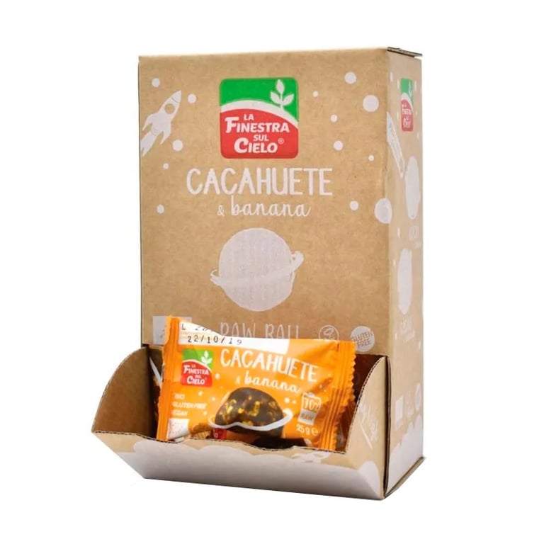 Energy Ball Cacahuetes & Banana Bio