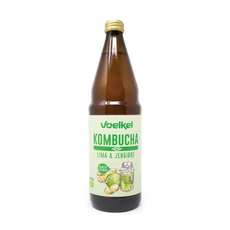 Kombucha Lima Y Jengibre