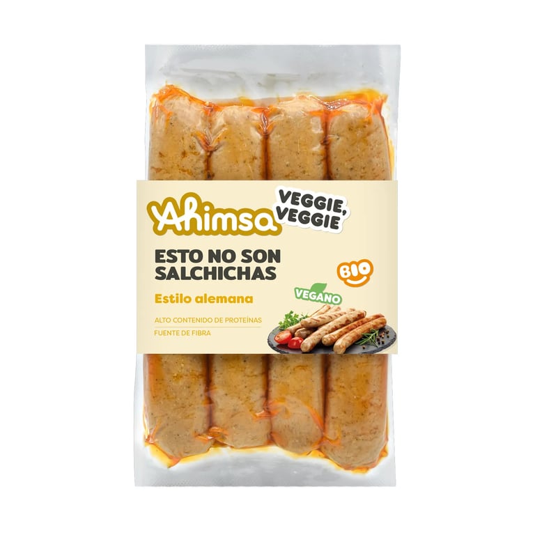 Salchichas Estilo Alemana Vegana Bio
