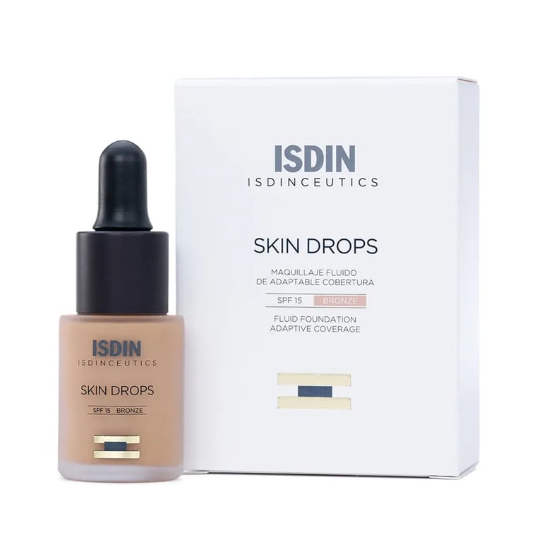 ISDINCEUTICS SKIN DROPS FLUIDE MAKUP SPF15 BRONZE