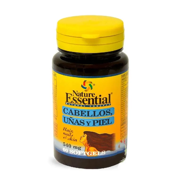CABELLOS UÑAS PIEL 540MG