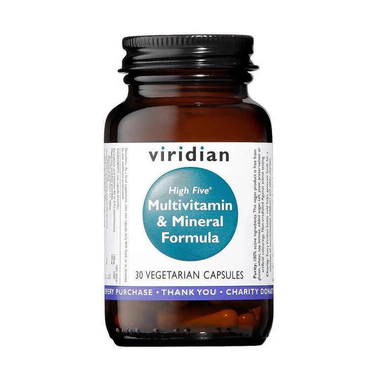 HIGH FIVE MULTIVITAMINA E MINERAL FÓRMULA